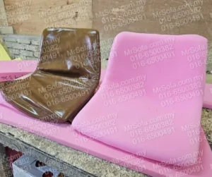 bar chair reupholstery Malaysia process with new foam padding by Mr. Sofa in jalan u thant ampang Kuala Lumpur by mr sofa