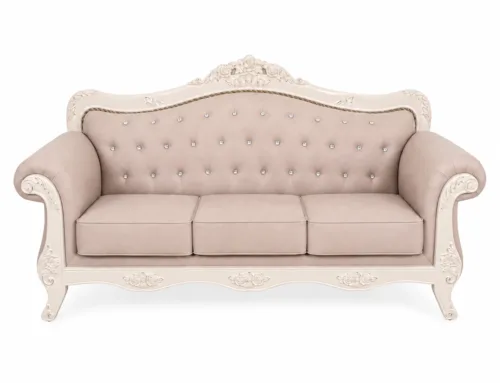European Style Chesterfield Sofa Jati Reupholstery Taman Melawati
