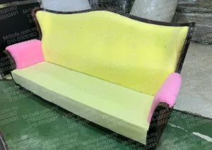 classic-three-seater-sofa-frame-seat-support-repair-cheras-kl European-style Chesterfield three-seater sofa frame and support repair by Mr Sofa in Cheras KL