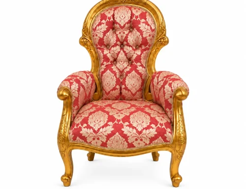 European Arm Chair Reupholstery at The Mines Residence